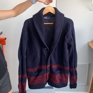 Men’s Polo cardigan sweater